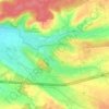 Holzmaden topographic map, elevation, terrain