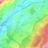 Olyphant topographic map, elevation, terrain