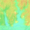Dhubri (Pt) topographic map, elevation, terrain