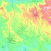 Alcaravela topographic map, elevation, terrain