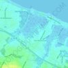 Port Monmouth topographic map, elevation, terrain