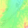 Cocalinho topographic map, elevation, terrain