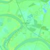 Saint Gabriel topographic map, elevation, terrain