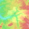 Avocourt topographic map, elevation, terrain