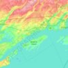 Loyalist topographic map, elevation, terrain