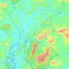 Kumchon County topographic map, elevation, terrain
