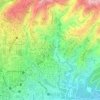 Cigadung topographic map, elevation, terrain