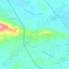 Oak Grove topographic map, elevation, terrain