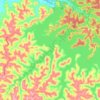Edgar Evins State Park topographic map, elevation, terrain