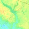 Walnut Creek topographic map, elevation, terrain