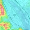 Montemarcello - Magra topographic map, elevation, terrain