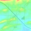 Houston topographic map, elevation, terrain