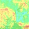 Florala topographic map, elevation, terrain