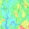 Berkley topographic map, elevation, terrain