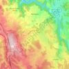 Blavignac topographic map, elevation, terrain