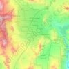 Las Vegas Valley topographic map, elevation, terrain