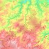 Zeulenroda-Triebes topographic map, elevation, terrain