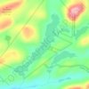 Twitchell Lake topographic map, elevation, terrain