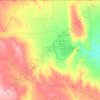 Alfalfa County topographic map, elevation, terrain