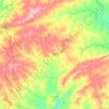 Obi topographic map, elevation, terrain