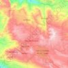 Chamula topographic map, elevation, terrain