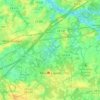 Mount Laurel Township topographic map, elevation, terrain