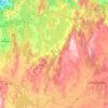 Zas topographic map, elevation, terrain