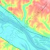 Cassville topographic map, elevation, terrain