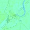 Sherrill topographic map, elevation, terrain