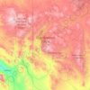 Gila National Forest topographic map, elevation, terrain