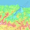 Villaviciosa topographic map, elevation, terrain