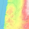 Provincia de Tocopilla topographic map, elevation, terrain
