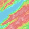 Ben Eoin topographic map, elevation, terrain