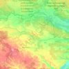 Поліська селищна громада topographic map, elevation, terrain