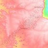 Carnaubal topographic map, elevation, terrain