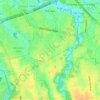 Ciater topographic map, elevation, terrain