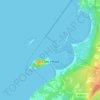 Cow Head topographic map, elevation, terrain