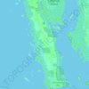 Saint James City topographic map, elevation, terrain
