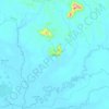 Sebangki topographic map, elevation, terrain