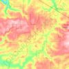 Polk Township topographic map, elevation, terrain