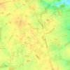 Kampsheide topographic map, elevation, terrain