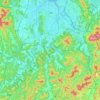 Seo-gu topographic map, elevation, terrain