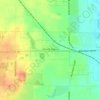 Mount Auburn topographic map, elevation, terrain