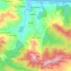 Aït Chafâa topographic map, elevation, terrain
