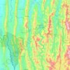 Reiek topographic map, elevation, terrain