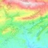 Sella topographic map, elevation, terrain