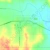 Simla topographic map, elevation, terrain