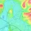 Glaire topographic map, elevation, terrain