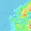 Naha topographic map, elevation, terrain