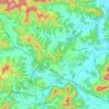 Goesan-eup topographic map, elevation, terrain